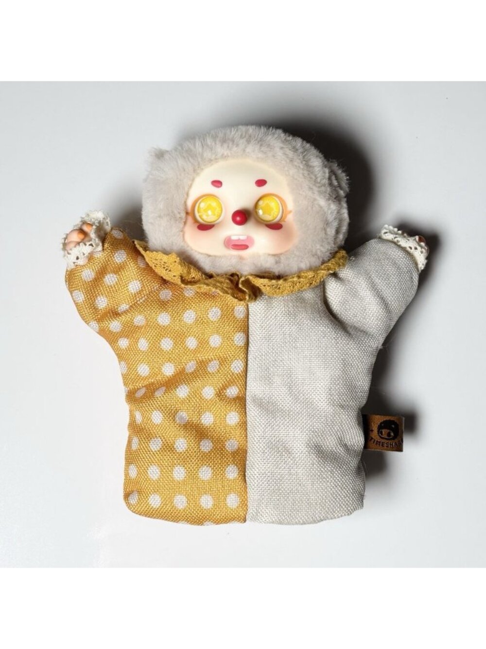 TimeShare Cino Dreamland Circus Puppet Plush Open Box Clown Balloon The Doll